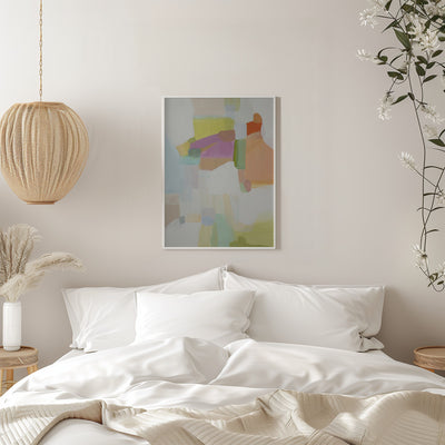 Pastel Abstract 2 - Stretched Canvas, Poster or Fine Art Print I Heart Wall Art