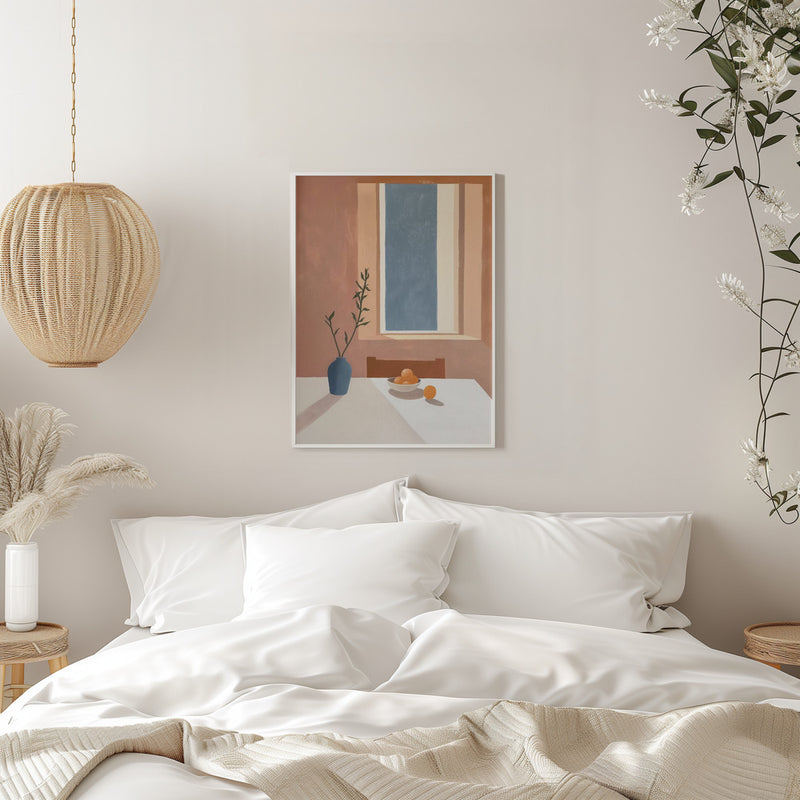 Serene Interior - Stretched Canvas, Poster or Fine Art Print I Heart Wall Art