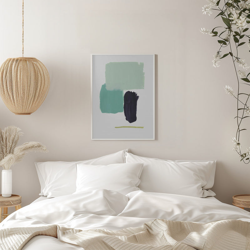 Color & Shape 2 - Stretched Canvas, Poster or Fine Art Print I Heart Wall Art