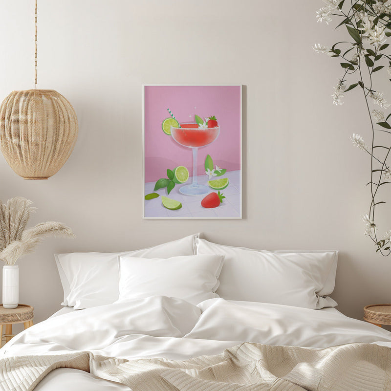 Daiquiri - Stretched Canvas, Poster or Fine Art Print I Heart Wall Art