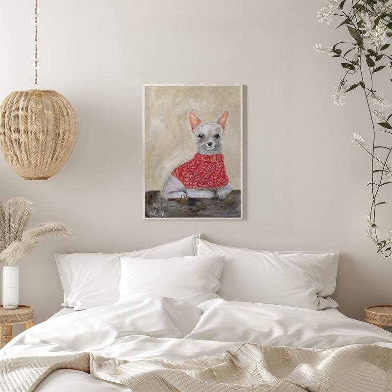 Chihuahua - Stretched Canvas, Poster or Fine Art Print I Heart Wall Art