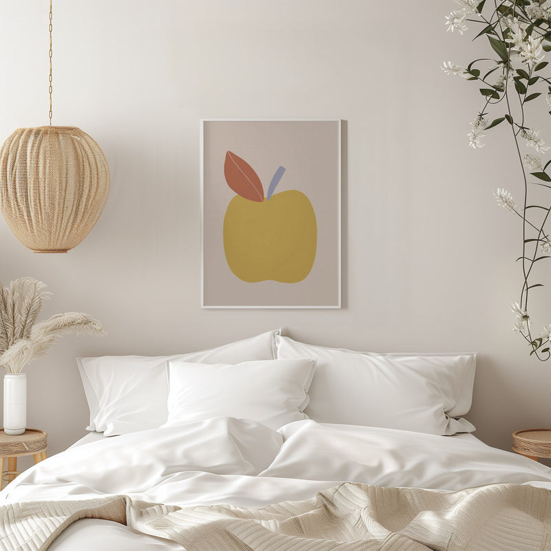 Apple - Stretched Canvas, Poster or Fine Art Print I Heart Wall Art