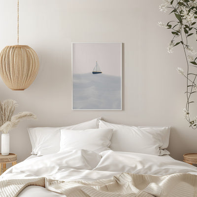 Sailing Boat - Stretched Canvas, Poster or Fine Art Print I Heart Wall Art