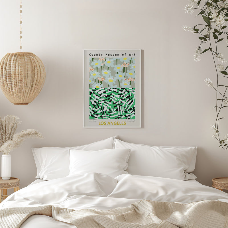 County Museum of Art Los Angeles - Stretched Canvas, Poster or Fine Art Print I Heart Wall Art