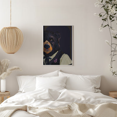 Bear - Stretched Canvas, Poster or Fine Art Print I Heart Wall Art