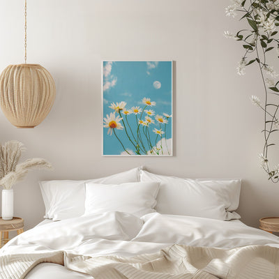 Magical Daisies - Stretched Canvas, Poster or Fine Art Print I Heart Wall Art