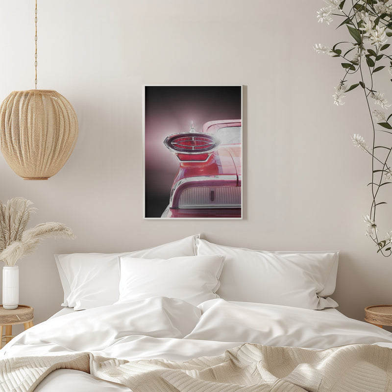 American classic car 98 1959 convertible - Stretched Canvas, Poster or Fine Art Print I Heart Wall Art