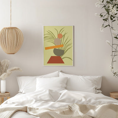 Abstract Botanical Delight - Stretched Canvas, Poster or Fine Art Print I Heart Wall Art