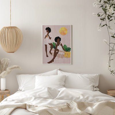 Sunlit Queens - Stretched Canvas, Poster or Fine Art Print I Heart Wall Art