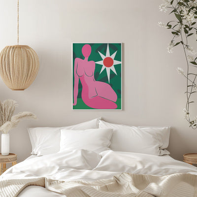 Pink Reverie - Stretched Canvas, Poster or Fine Art Print I Heart Wall Art