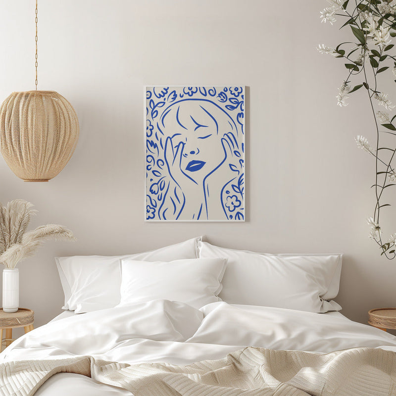 Gentle Flower Dream - Stretched Canvas, Poster or Fine Art Print I Heart Wall Art