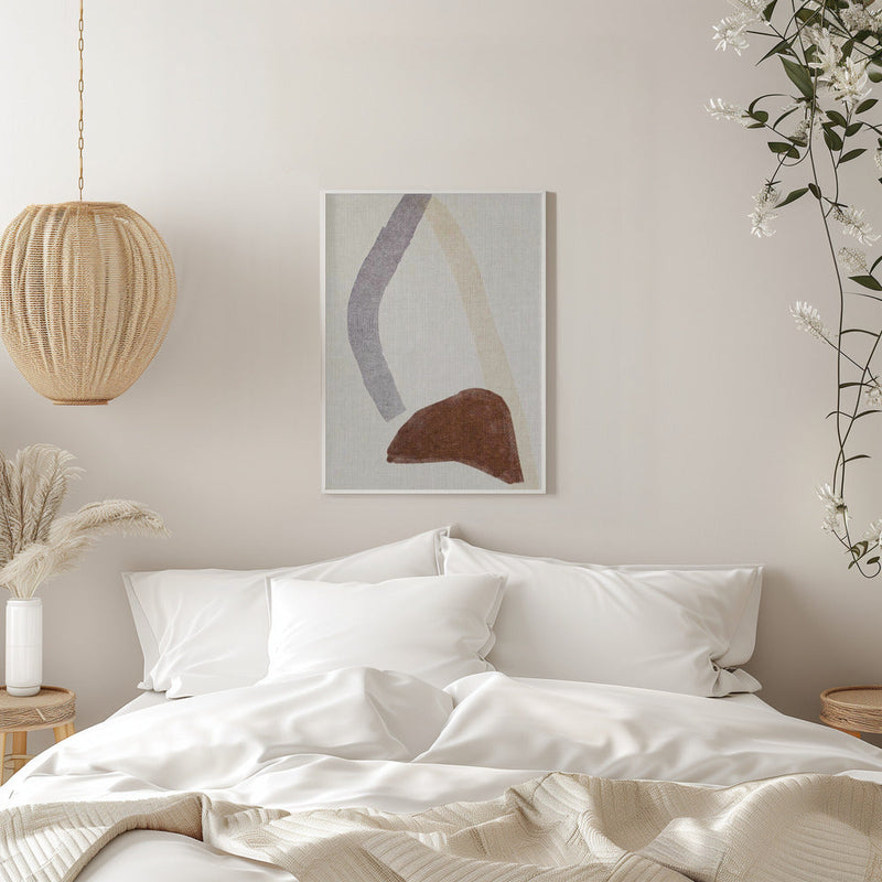 Dance in the air I - Stretched Canvas, Poster or Fine Art Print I Heart Wall Art