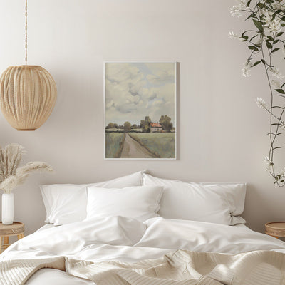 Tranquil Countryside - Stretched Canvas, Poster or Fine Art Print I Heart Wall Art