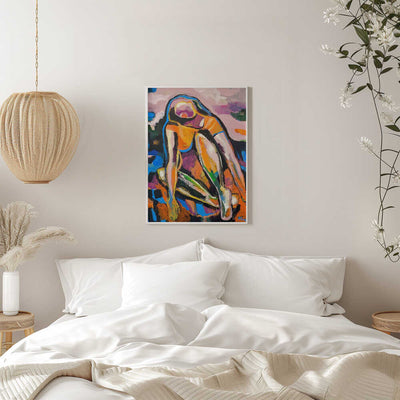 “Here I Glow” - Stretched Canvas, Poster or Fine Art Print