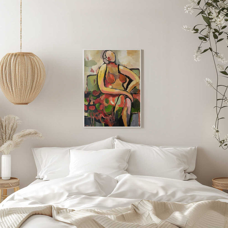 Folk Dancer - Stretched Canvas, Poster or Fine Art Print