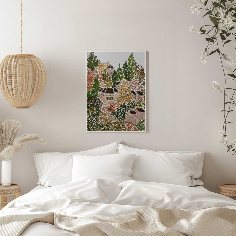 Autumn In Bavaria - Stretched Canvas, Poster or Fine Art Print