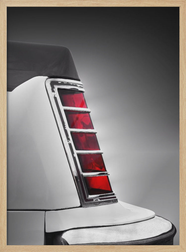 US classic car continental abstract 1977 - Stretched Canvas, Poster or Fine Art Print I Heart Wall Art