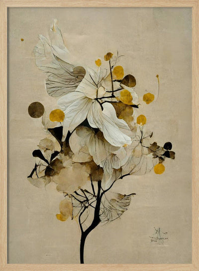 Golden Seed - Stretched Canvas, Poster or Fine Art Print I Heart Wall Art