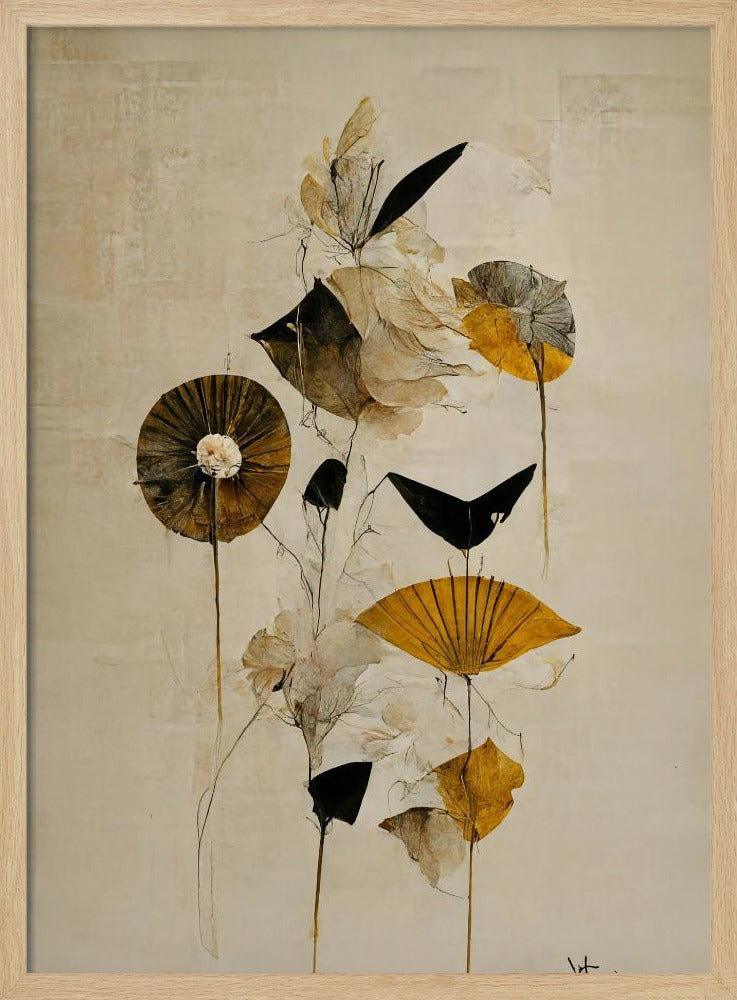 Kukkia - Stretched Canvas, Poster or Fine Art Print I Heart Wall Art