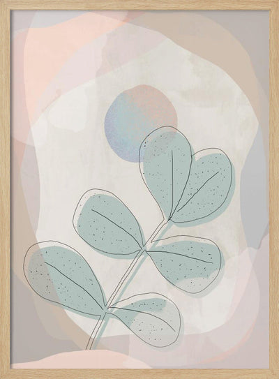 Leafy Hues - Stretched Canvas, Poster or Fine Art Print I Heart Wall Art