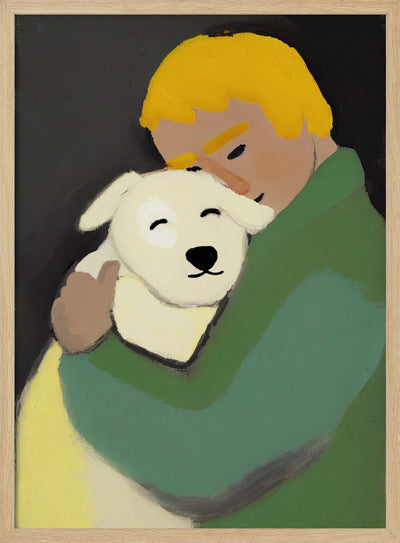 Oh My Dog - Stretched Canvas, Poster or Fine Art Print I Heart Wall Art