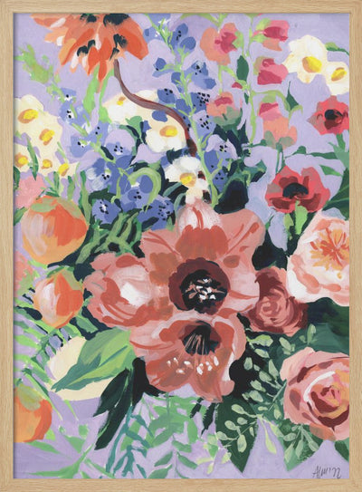 Tropical Bouqet - Stretched Canvas, Poster or Fine Art Print I Heart Wall Art