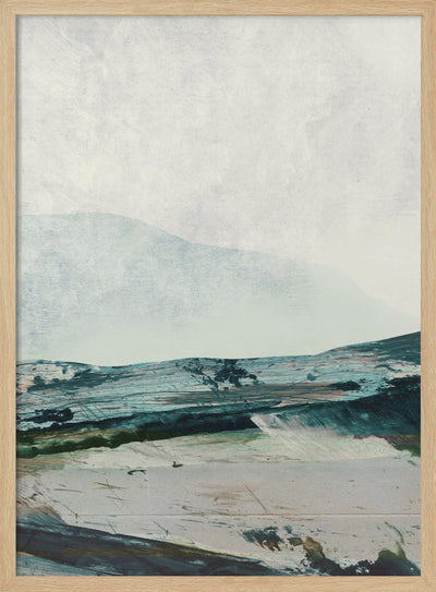 Mountains - Stretched Canvas, Poster or Fine Art Print I Heart Wall Art