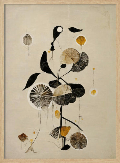 Floating Wheels - Stretched Canvas, Poster or Fine Art Print I Heart Wall Art