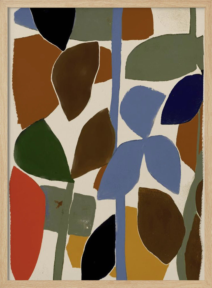 Botanical Impression No 2 - Stretched Canvas, Poster or Fine Art Print I Heart Wall Art