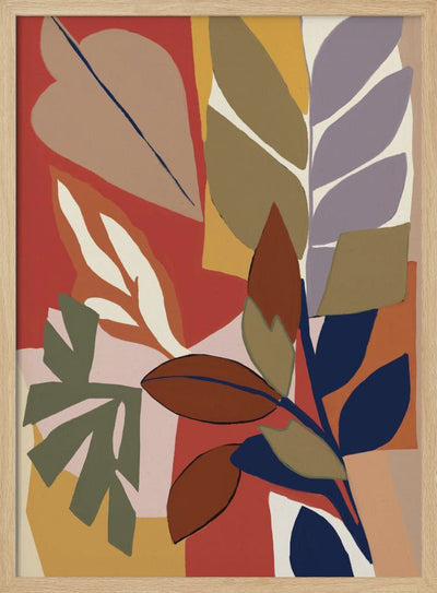 Botanical Impression No 3 - Stretched Canvas, Poster or Fine Art Print I Heart Wall Art