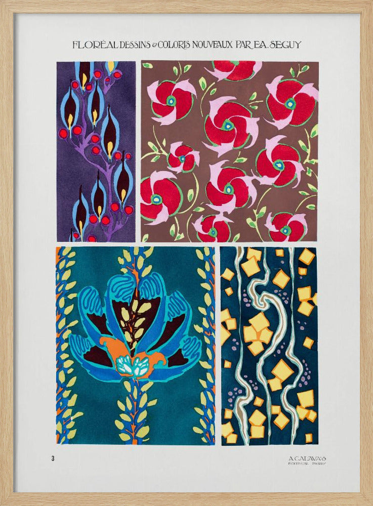 Pattern 03 - Stretched Canvas, Poster or Fine Art Print I Heart Wall Art