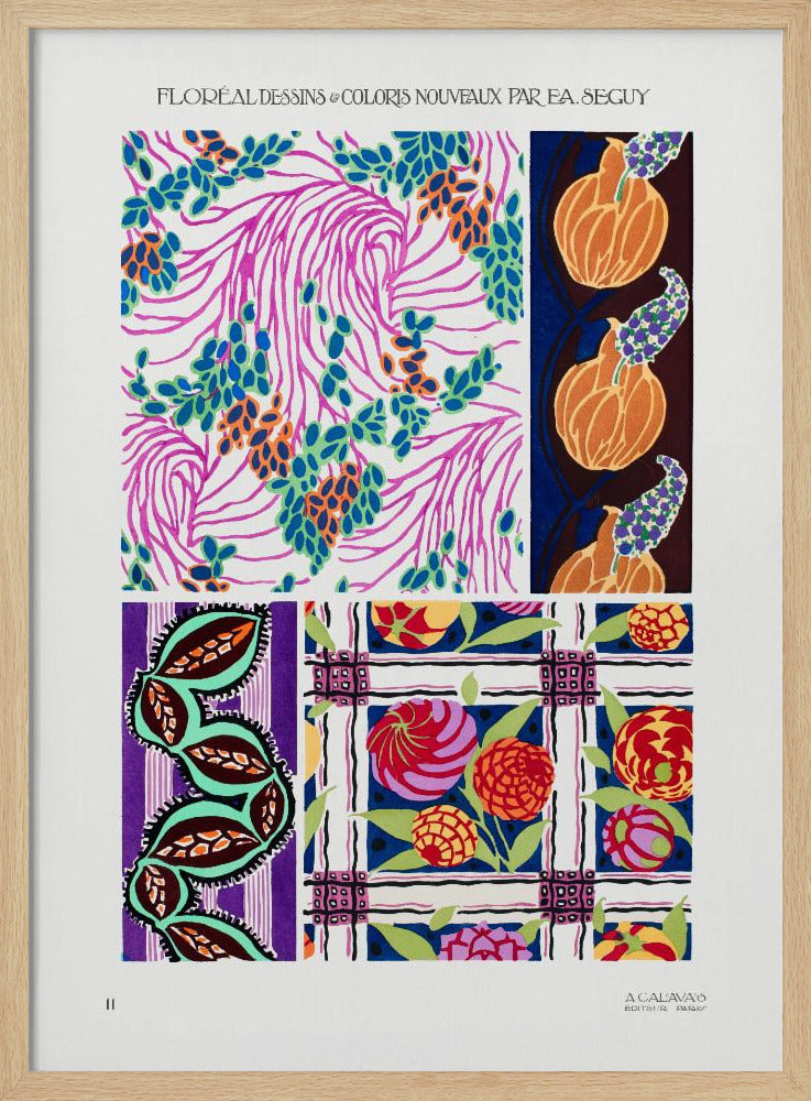 Pattern 11 - Stretched Canvas, Poster or Fine Art Print I Heart Wall Art