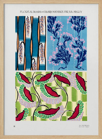 Pattern 016 - Stretched Canvas, Poster or Fine Art Print I Heart Wall Art