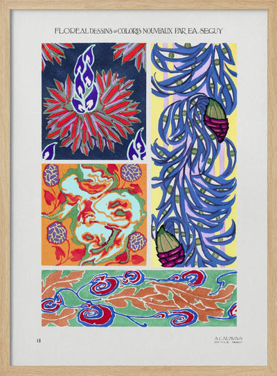 Pattern 18 - Stretched Canvas, Poster or Fine Art Print I Heart Wall Art