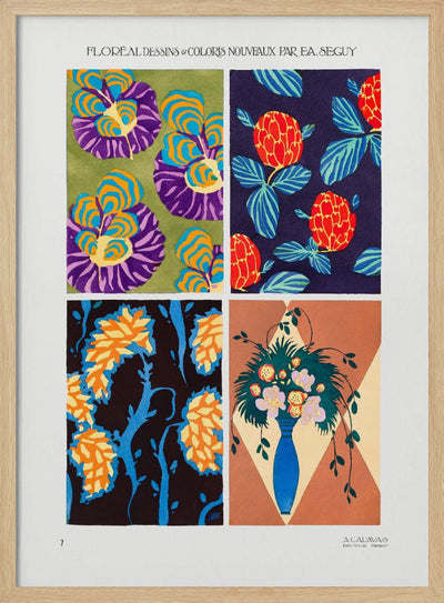 Patterns 7 - Stretched Canvas, Poster or Fine Art Print I Heart Wall Art