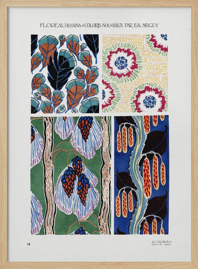 Patterns 14 - Stretched Canvas, Poster or Fine Art Print I Heart Wall Art