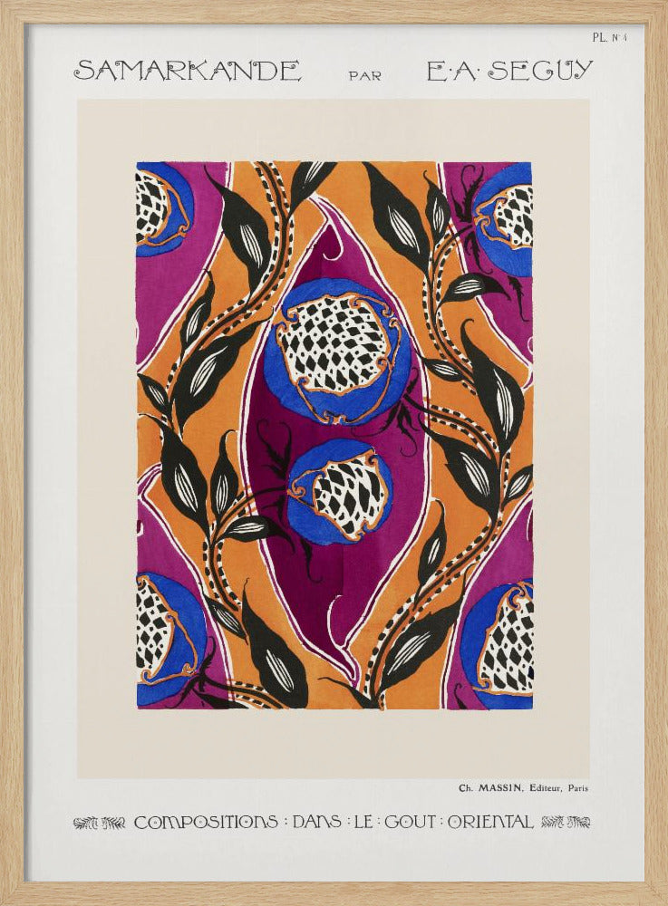 Samarkande 4 - Stretched Canvas, Poster or Fine Art Print I Heart Wall Art