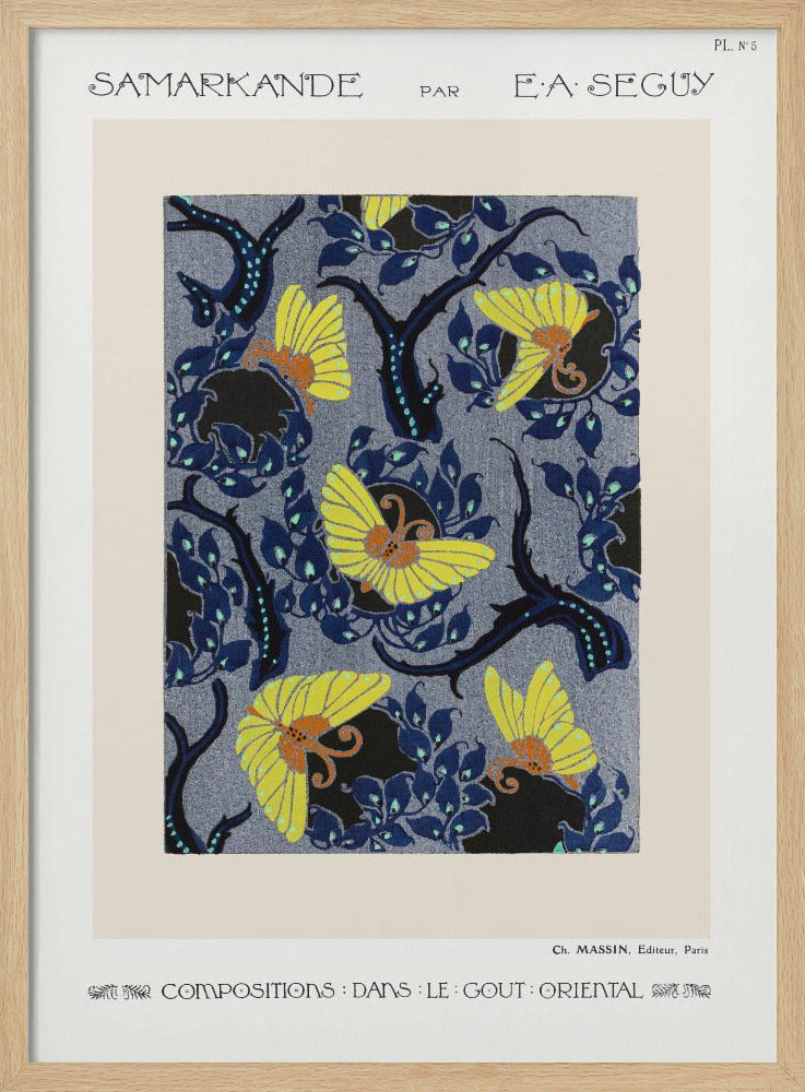 Samarkande 5 - Stretched Canvas, Poster or Fine Art Print I Heart Wall Art