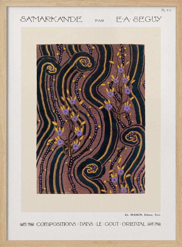 Samarkande 8 - Stretched Canvas, Poster or Fine Art Print I Heart Wall Art