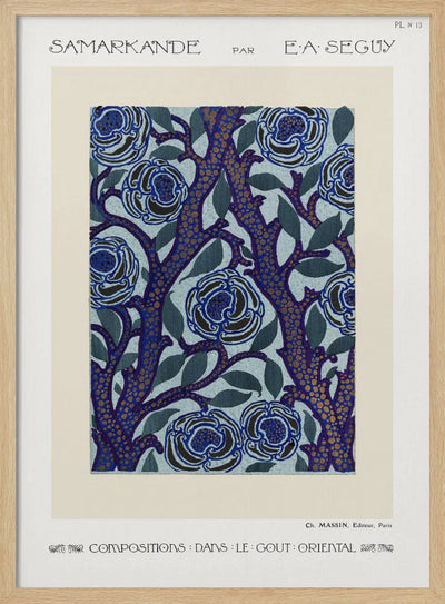 Samarkande 13 - Stretched Canvas, Poster or Fine Art Print I Heart Wall Art