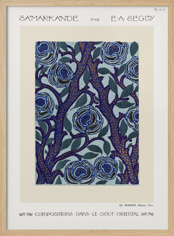 Samarkande 13 - Stretched Canvas, Poster or Fine Art Print I Heart Wall Art