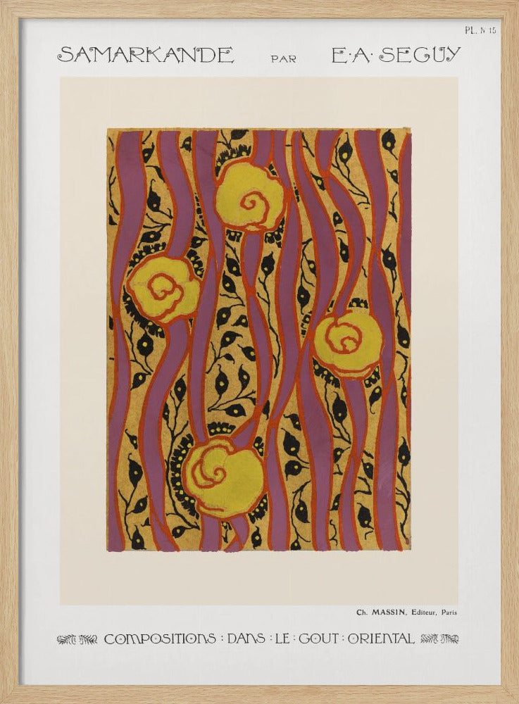 Samarkande 15 - Stretched Canvas, Poster or Fine Art Print I Heart Wall Art