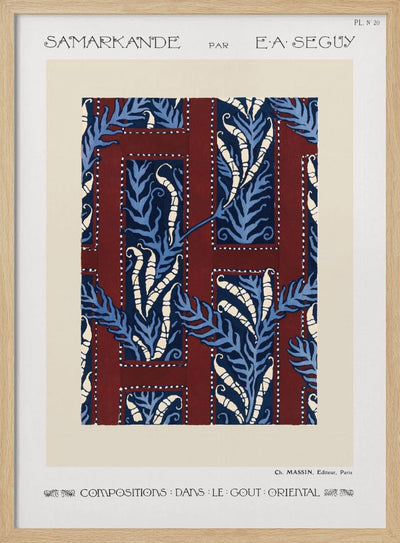 Samarkande 20 - Stretched Canvas, Poster or Fine Art Print I Heart Wall Art