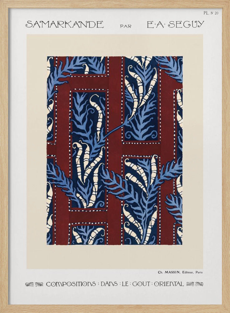 Samarkande 20 - Stretched Canvas, Poster or Fine Art Print I Heart Wall Art