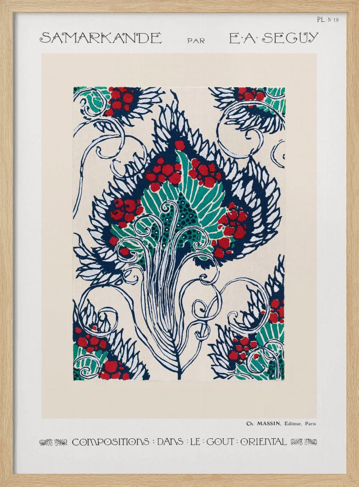 Samarkande 19 - Stretched Canvas, Poster or Fine Art Print I Heart Wall Art