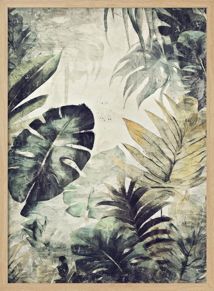 I Jungle01x a 50x70xc - Stretched Canvas, Poster or Fine Art Print I Heart Wall Art