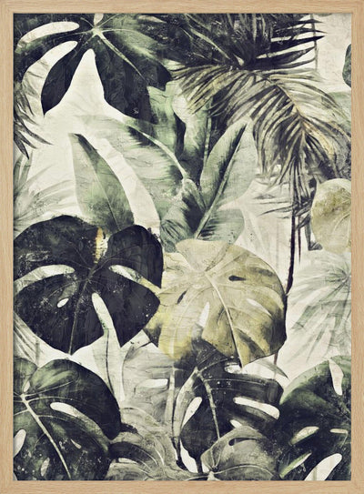 I Jungle01x a 50x70xd - Stretched Canvas, Poster or Fine Art Print I Heart Wall Art
