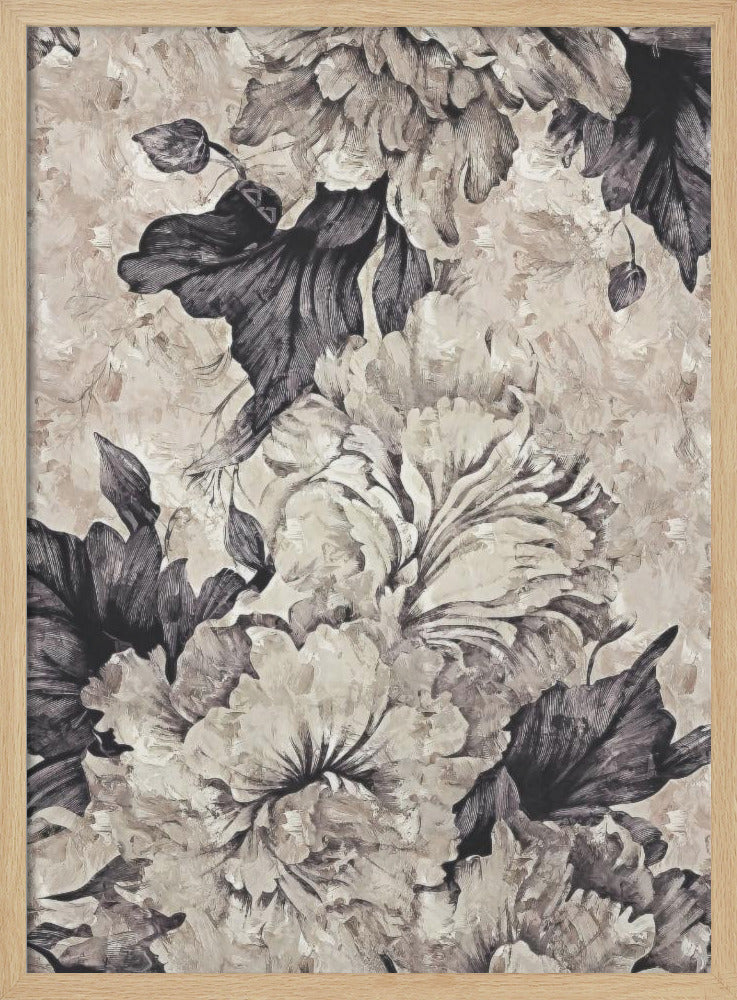 Poster 50x70 Flower01xcl - Stretched Canvas, Poster or Fine Art Print I Heart Wall Art