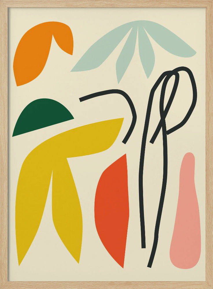 Composition - Stretched Canvas, Poster or Fine Art Print I Heart Wall Art