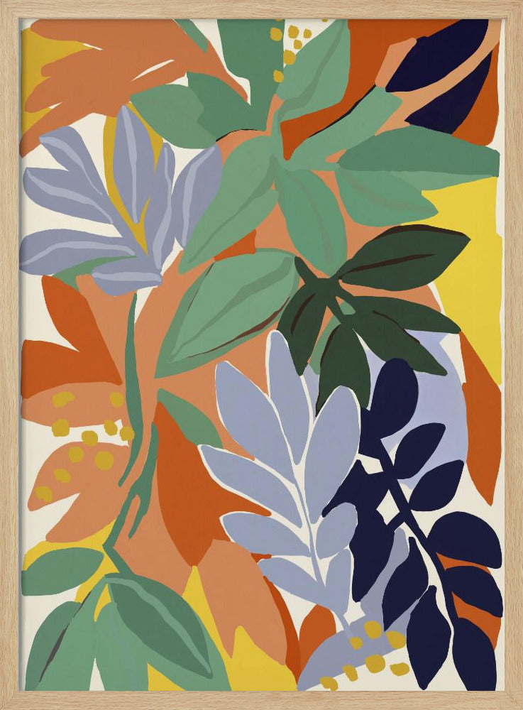 Botanical Impressions No 4 - Stretched Canvas, Poster or Fine Art Print I Heart Wall Art